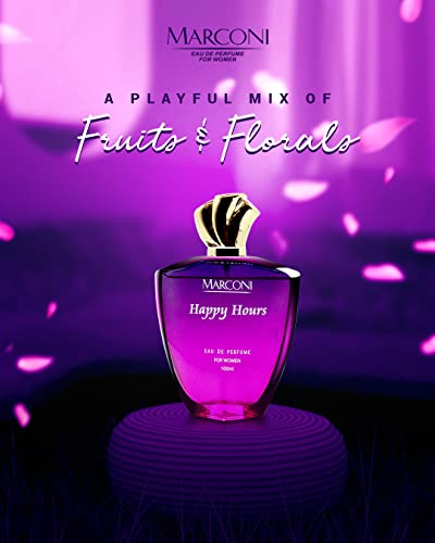 Image of Marconi Happy Hours & Senorita 100 ml + 100 ml Eau De French Perfume For Women