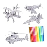 Puzzles de bricolage - un superbe ensemble de puzzles de graffitis de bricolage offre des heures de peinture et de plaisir créatif pour les enfants et les enfants, des puzzles avec un marqueur