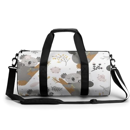 Sac week-end koala et fleurs résout le manque de place en voyage