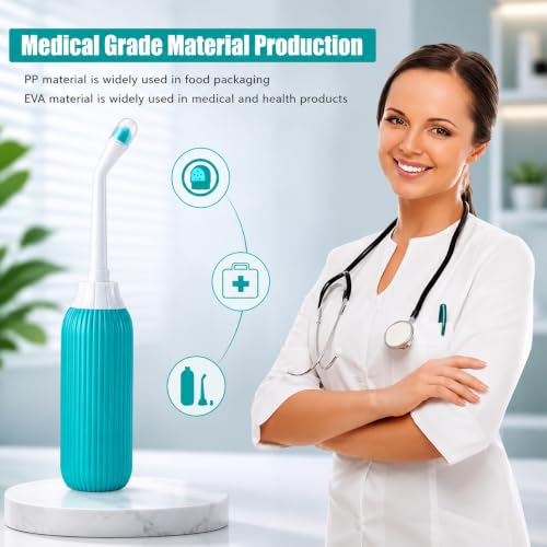 Image of GKN Handheld Portable Bidet Spray Jet Water Spray For Toilet Bidet Spray For Toilet With Angled Nozzle Spray For Hygiene Care Retractable Bidet Angled Nozzle