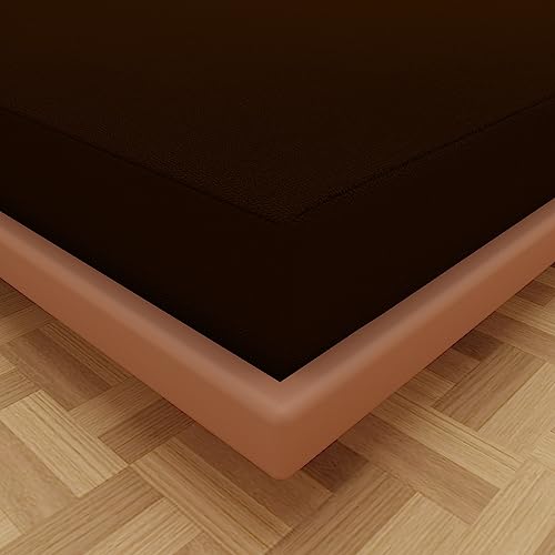 Image of Glassiano Luxury Mattress Cover Protector (42X72 Inch Single Bed, Coffee)