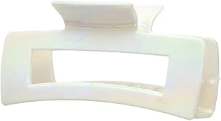 Women's Plastic Buckle Touque 10 CM - White