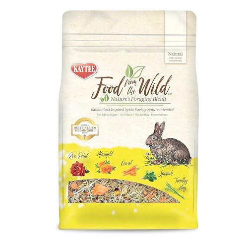 Kaytee Food from The Wild Natural Pet Rabbit Food, 4 Pound