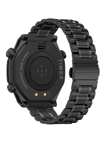 Image of TIMEX Smart NexGen 1.43 inch(3.6cm) AMOLED Display with Functional Crown and BT Calling Smartwatch for Unisex - TWTXW700T