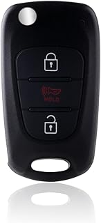 Replacement Car Remote Start Key Fob for 2010 2011 2012 2013 Kia Sportage / Soul Keyless Flip Remote Car Key Fob ID46 315MHz FCC ID: NYOSEKSAM11ATX