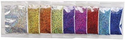 Sulyn Holographic Glitter Sample Pack, Non-Toxic Variety Pack, 9 Assorted Colors, 0.63 ounces, 18 grams, SUL6654-97
