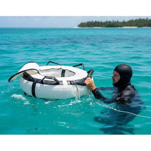 Bouée de surface gonflable Qianly sécurisée pour apnéistes en mer