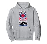 Photo Gallery nepalese nepal bandiera nepalese felpa con cappuccio Photo Gallery nepalese nepal bandiera nepalese felpa con cappuccio