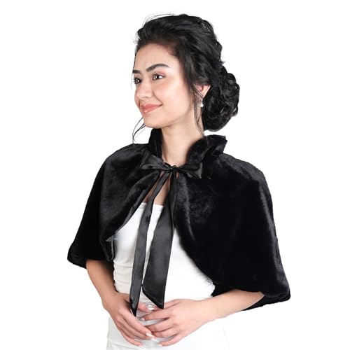 Image of LIMELIA Bride Wedding Faux Fur|Shawl Wrap Stole for Bride, Bridesmaid-Feather Scarf Fur for Evenings, Bridal Wedding Party