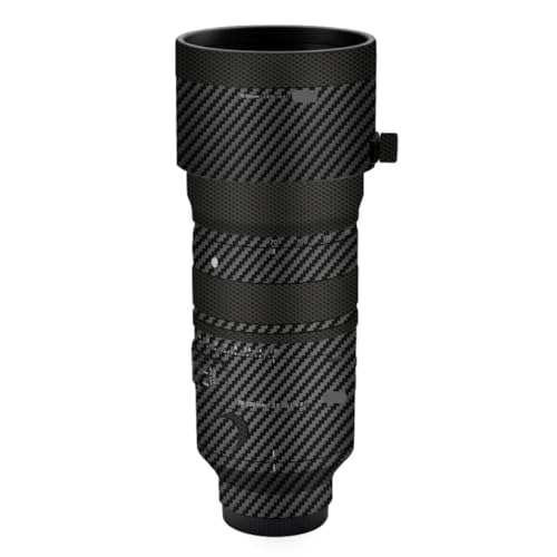 Adhesivo protector para lente de cámara Sigma 70-200 mm f/2.8 DG DN, compatible con montura Sony y Panasonic L, acabado fibra de carbono negro miniatura 1