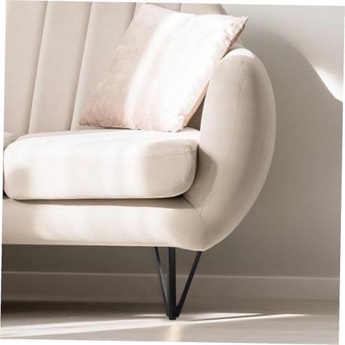 Rallonges de table en métal noir OUNONA support de meuble moderne et commode - 6