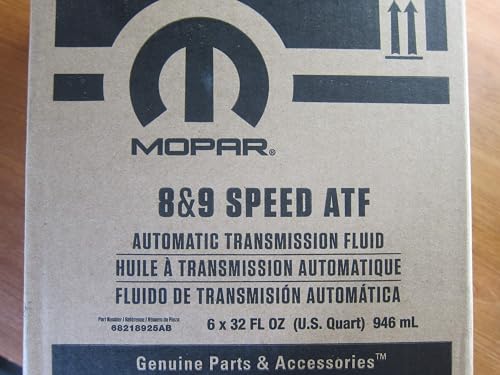 image for Mopar Chrysler Dodge Jeep Ram 8 and 9 Speed Automatic Transmission Flu