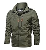 Men’s Athletic Hooded Windbreaker Lightweight Rain Windbreakers Outdoor Jacket Active Shell Jackets