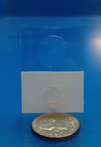 T'z Tagz Brand 120 Clear Hole Adhesive Hanging Tabs