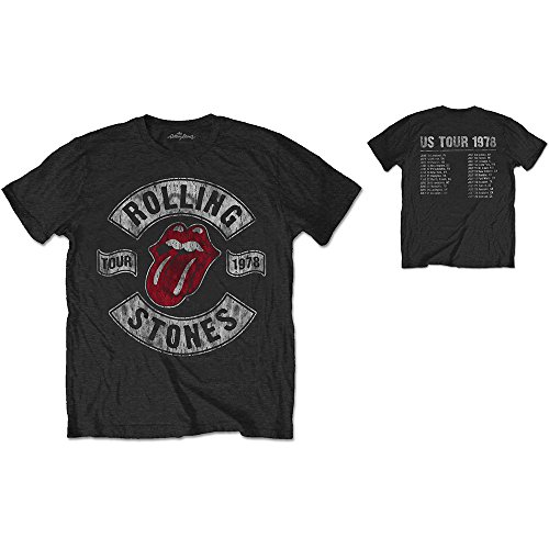 Rolling Stones T- Shirt Homme - Les Beatles, Paul McCartney, John Lennon, RIngo Starr, George Harrison Rolling Stones T- Shirt Homme