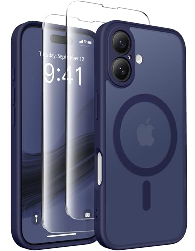 CAPRARO for iPhone 16 Case, Compatible with MagSafe