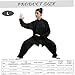 Wedhapy Tai Chi Clothing, Traditional Kung Fu Uniform, Lightweight Chinese Martial Arts Clothes for Unisex, Large