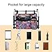 HEOPBIRD Walker Accessories Bag Backet Pouch Cup Holder for Folding Walker Seniors with Pockets Storage Organizer (Yellow Flower)