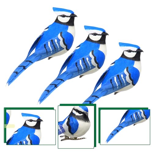 Oiseaux artificiels de décoration artisanale haute simulation en lot