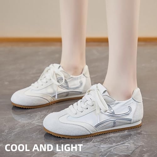 Y2k Retro Chunky Sneakers for Women and Girls Breathable Lightweight Aesthetic Summer Casual Walking Shoes for Travel2