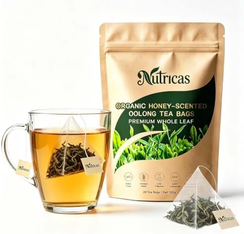 Oolong Tea, Naturally Energizing – Perfect for Hot & Iced - 20 Bags