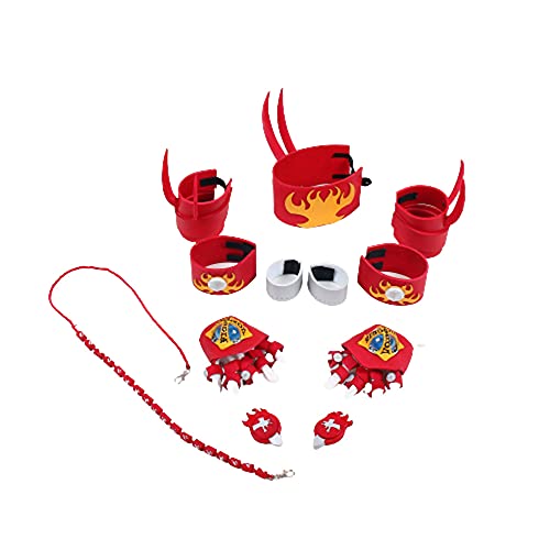 REVENONOR Katekyo Hitman Reborn!Tsunayoshi Sawada Tsuna Headphones+ Gloves+high Loop+Chain Cosplay Accessories Props REVENONOR Katekyo Hitman Reborn!Tsunayoshi Sawada Tsuna Headphones+ Gloves+high Loop+Chain Cosplay Accessories Props