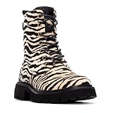 Carmela - Botín Mujer Cebra - Calzado Cómodo y Versátil - Moda casual - Modelo 16266502 (Talla 37)