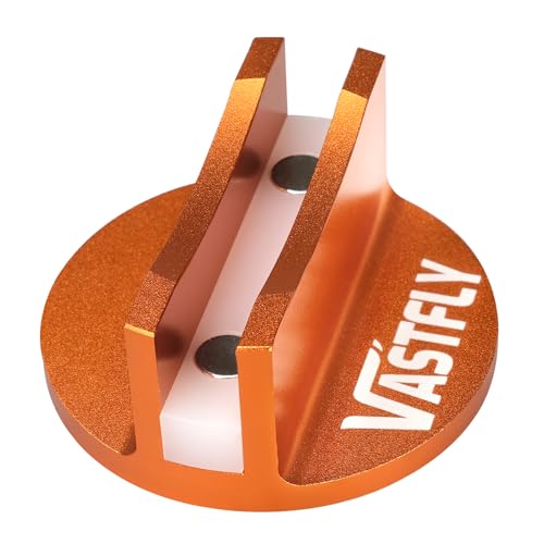 VASTFLY Pinch Weld Jack Pad, Universal Magnetic Jacking Puck for Frame Rail, Car SUV Truck Pickup Sedan MPV Wagon Oil Change Tire Repair Must Haves (Orange)