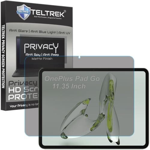 Image of Privacy Matte Anti Peep Screen Guard Compatible With OnePlus Pad Go Tab (11.35 inch Inch Tablet) Anti Spy Screenguard Not a Tempered Glass Screen Protector