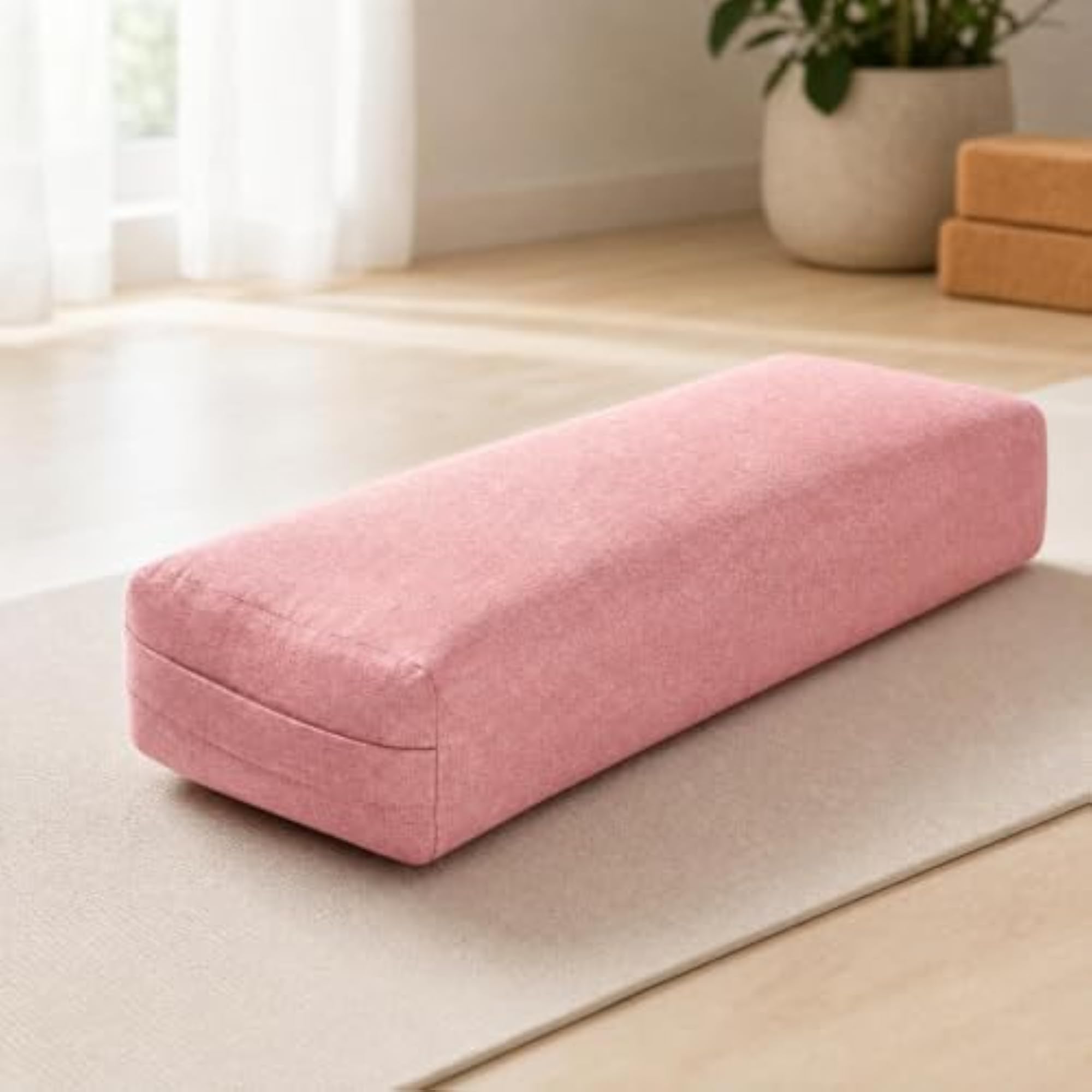 Rectangular Wellness Bolster Pillow, Versatile Support