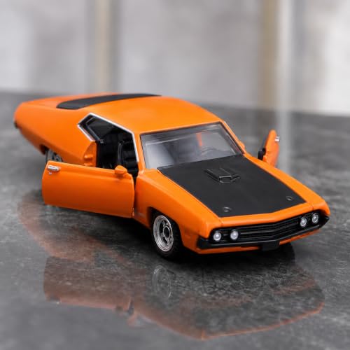 Image of Wizplex CCA Officially Licensed Ford Torino Cobra 1970 1:64 Scale Die Cast Metal Car - Collectible Alloy Classic Muscle with Free-Rolling Wheels, Display Showpiece for Kids 3+ & Car Enthusiasts
