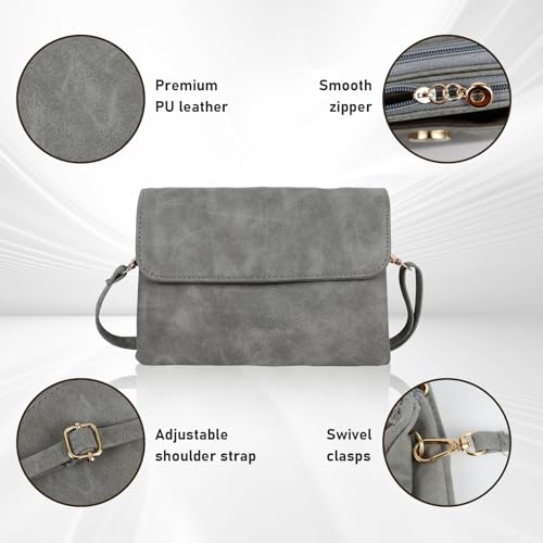 Crossbody Purse, PU Leather Women's Crossbody Handbags Small Crossbody Bags for Women and Girls, Crossbody Handbag3