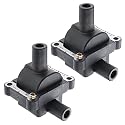 2x Zündspule Zündkerze für A124 A208 C124 C208 Korando Kyron Musso R129 R170 Rexton Rodius S124 S202 S210 Sprinter 2-T 3-T 4-T Vito W124 W140 W163 W202 W210 W463 1991-2010
