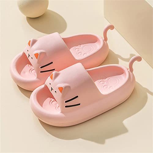 Toddler Baby Girl Slippers Open Toe Shoe Head Slippers Girl Home Shoes Baby Soft Soled Sandals Size 4 Baby Girl Sandals2