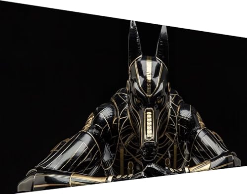 Diamond painting samouraï 5D grand format 60x120cm pour broderie diamant kit complet adulte