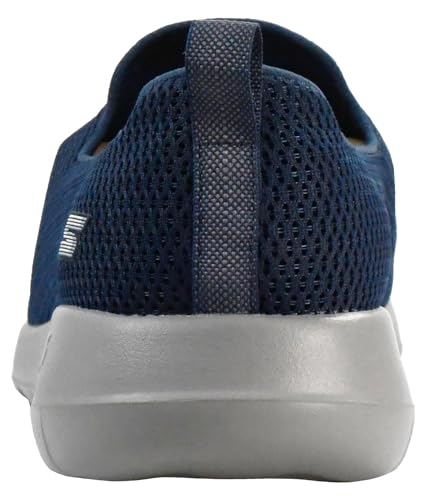 Skechers Herren Go Walk Max-Athletic Air Mesh Schlupfschuh Walking-Schuh, Marineblau/Grau, 48 EU – Ansicht 3