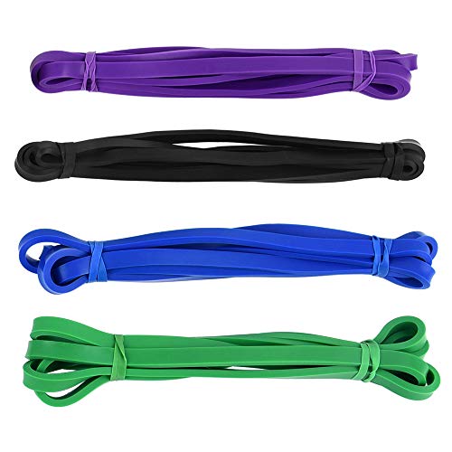 Andoer 11pcs Fintess Resistance Bands Set Workout Exercício Loop Bandas Yoga Stretch Stretch com bol