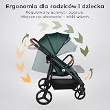 Tulano Avignon 35 wózek dziecięcy, mały, składany, wózek podróżny z funkcją leżenia, wózek podróżny, samolot, bagaż podręczny, wózek dziecięcy w zestawie ze śpiworkiem i osłoną przeciwdeszczową, wózek