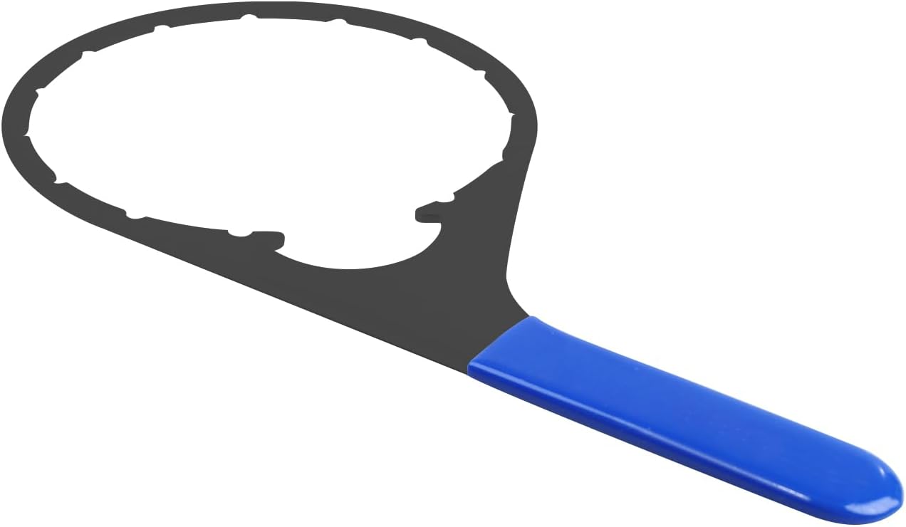 6 Inch Colar/Vent Cap Fuel Filter Wrench for 380134 382 Compatible with Detroit Diesel Truck Engines, Davco 382 Filter Wrench Black/Blue，6 Inch