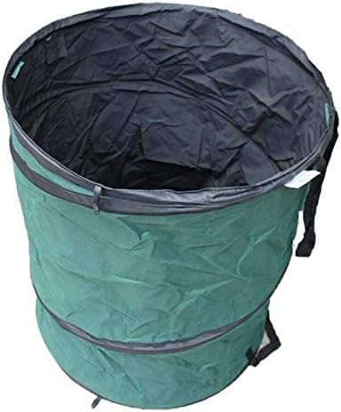56-n Heavy-Duty Canvas Garden Waste Bag - Reusable Leaf Collector, Outdoor Yard Trash Bag, Perfect for Gardening & Lawn Cleanup, Eco-Friendly, 1 Pack