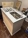 Foldable Charcuterie Cart, Mobile Charcuterie Cart, Snack Cart for Small Businesses, Handmade Wedding Gift, Pancake Cart (No Paint with Side Shelves)
