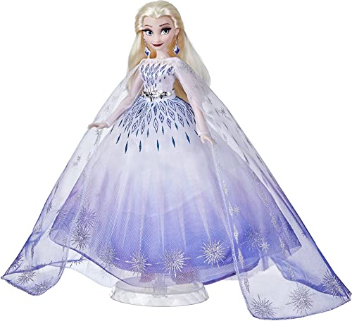 Disney Princess Style Series Holiday Elsa, Accesorios de muñeca
