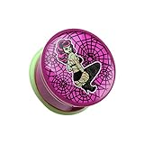 Covet Jewelry Sexy Pin-Up Zombie Single Flared Ear Gauge Plug (00 GA (10mm))