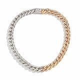 Trendy Necklace for Women 2025,Gold Layered Necklace with Butterfly,Long chain,Pearl Jewelry Set (Gold and Silver Diamond Necklace)