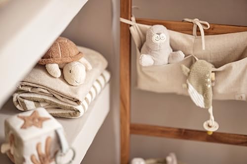 Jollein Kuscheltier Turtle - Knisterspielzeug - Rassel - Babyspielzeug zum Greifen - Schildkröte