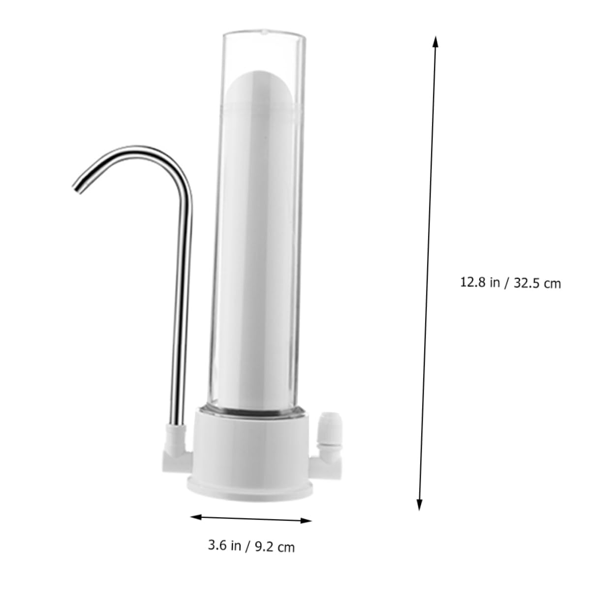 Purificador de Agua para Grifo de Cocina, Filtración Física, Instalación Sencilla, 1 Juego de Adaptadores, para Agua Potable en Casa
