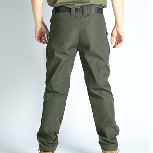 for Mens Fall Summer Cargo Waterproof Straight Leg Basic Long Leg Pants Man 2025 Fashion4