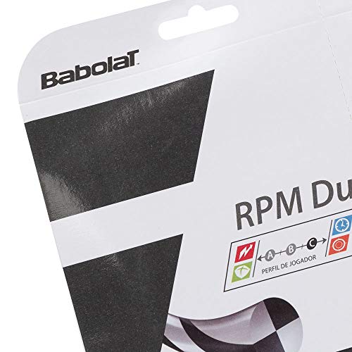 Corda Babolat RPM Dual 17L 1.25mm Preta - Set Individual
