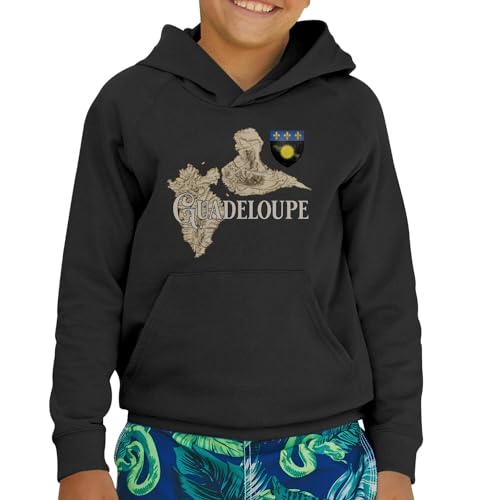 Sweat Guadeloupe 971 de qualité supérieure avec carte rare - 2