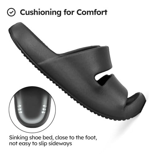 Mukinrch Unisex Adult Classic Sandals with Arch Support,Cloud Slides Beach Sandal Slippers,Comfort Orthopedic Sandals Plantar Fasciitis Recovery Shoe4